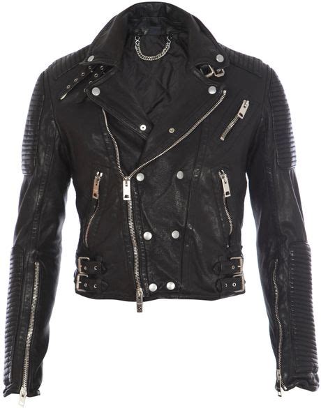 burberry leather jacket studded|Burberry leather jacket prorsum.